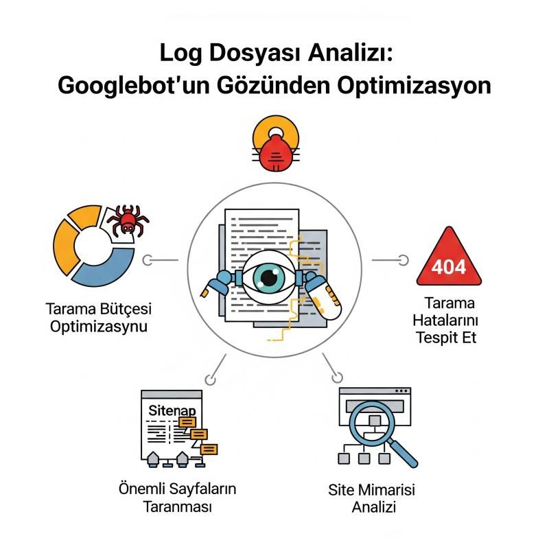 Log Dosyası Analizi ile Bot Hareketleri